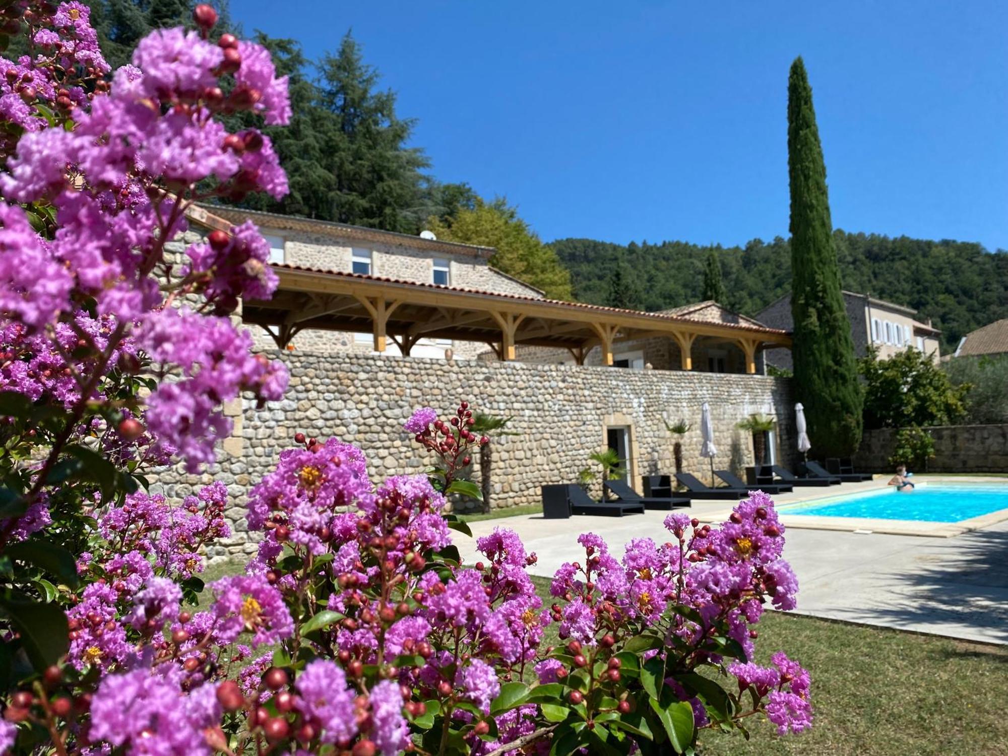 Saint-Fortunat-sur-Eyrieux Domaine Les Buis Bed & Breakfast エクステリア 写真