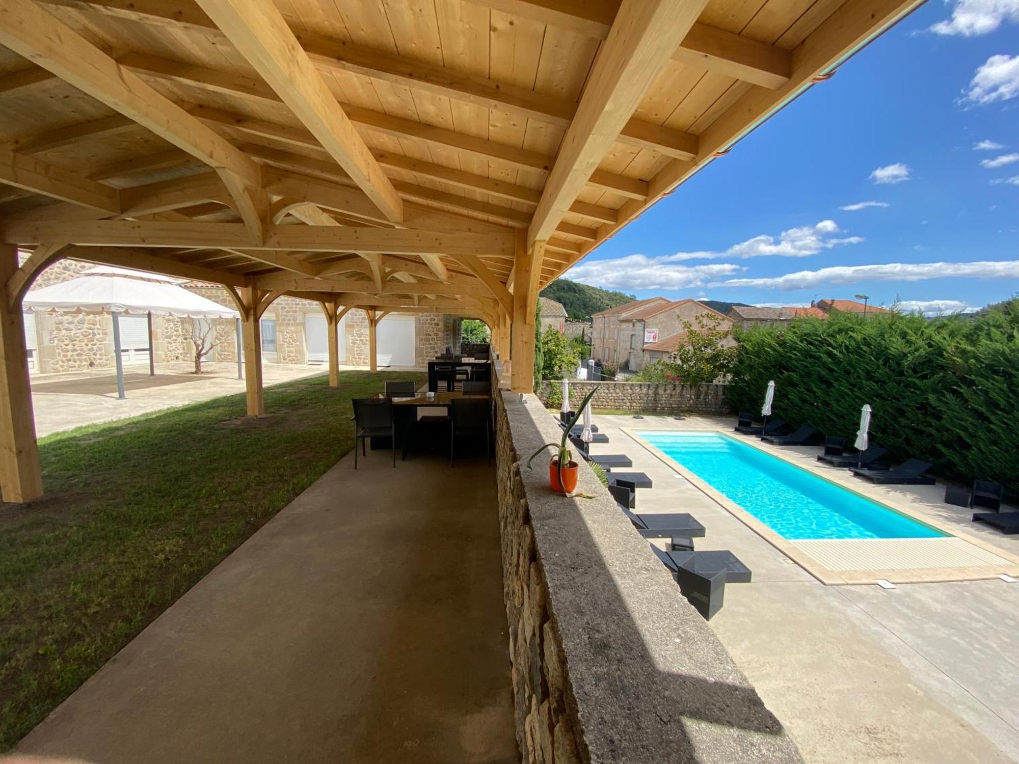 Saint-Fortunat-sur-Eyrieux Domaine Les Buis Bed & Breakfast エクステリア 写真