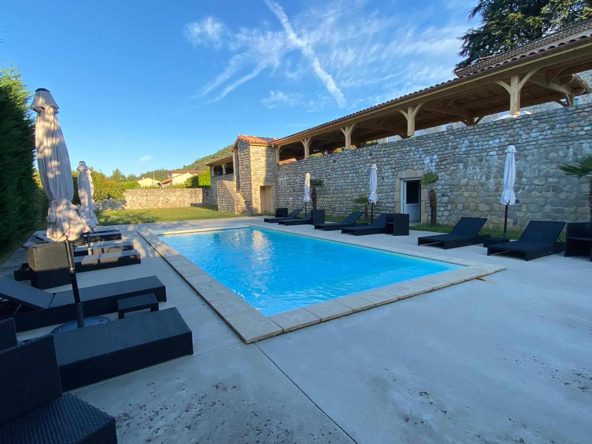 Saint-Fortunat-sur-Eyrieux Domaine Les Buis Bed & Breakfast エクステリア 写真