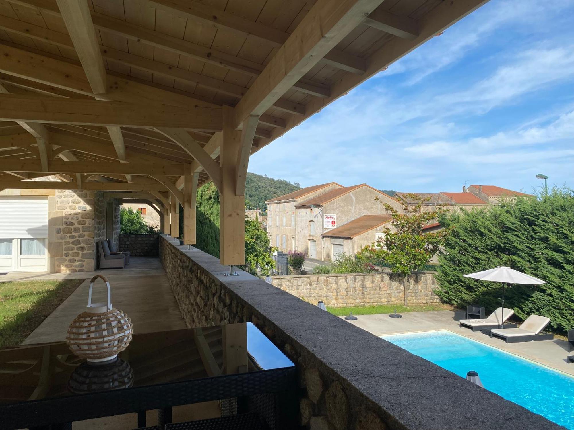 Saint-Fortunat-sur-Eyrieux Domaine Les Buis Bed & Breakfast エクステリア 写真
