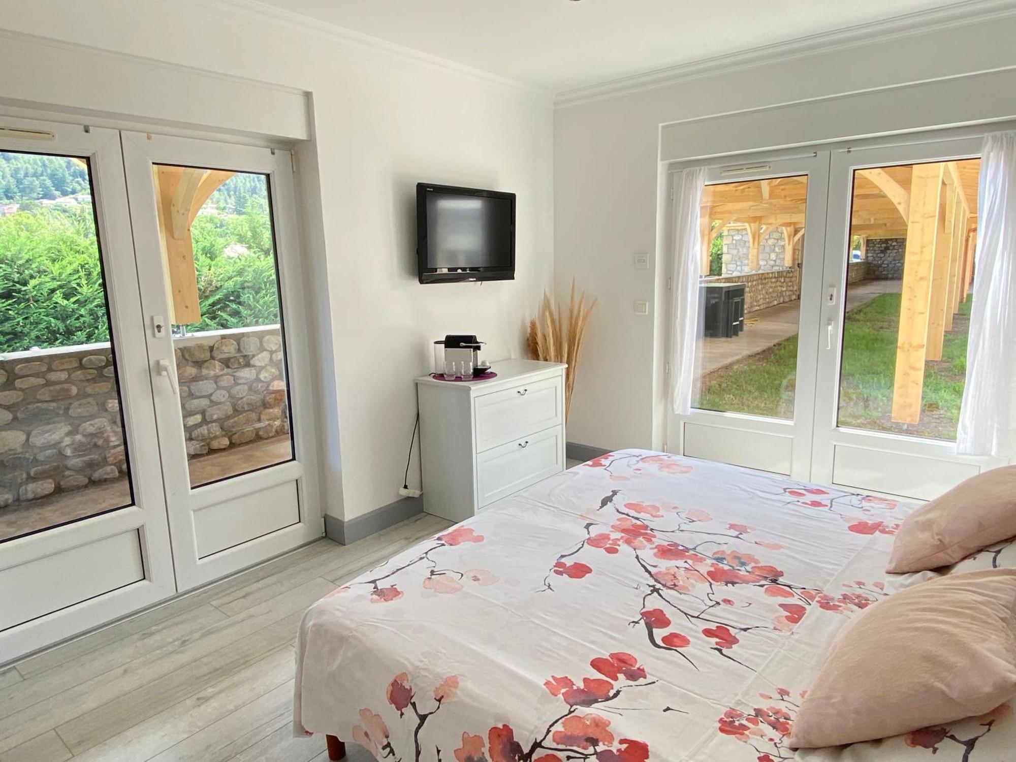 Saint-Fortunat-sur-Eyrieux Domaine Les Buis Bed & Breakfast エクステリア 写真